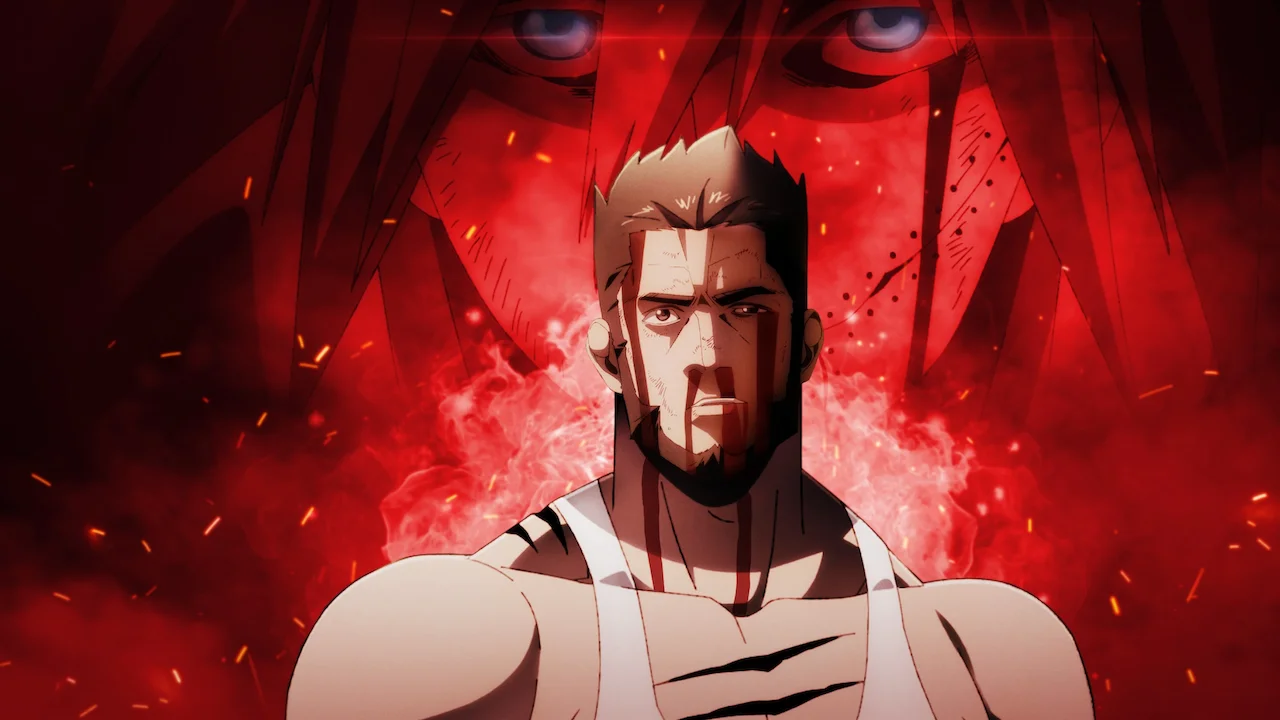 Imagem promocional do anime Garouden O Lobo Solitário
