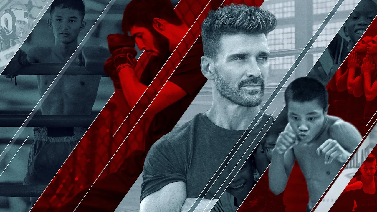 Imagem promocional da série documental Fightworld